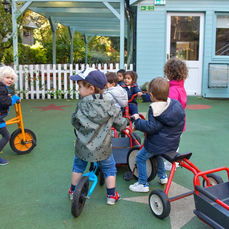 children playing together